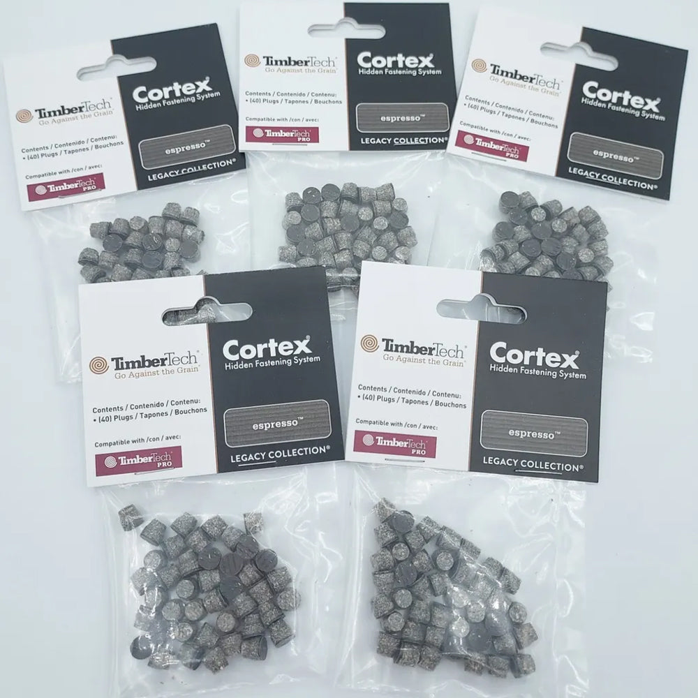 Cortex Plug - Timbertech Advanced PVC (40/pack)