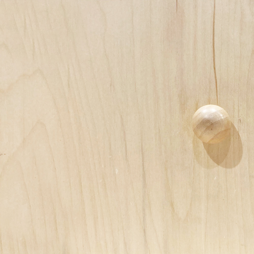 Poignées boules en bois