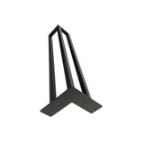 18'' black table leg, Moderna II