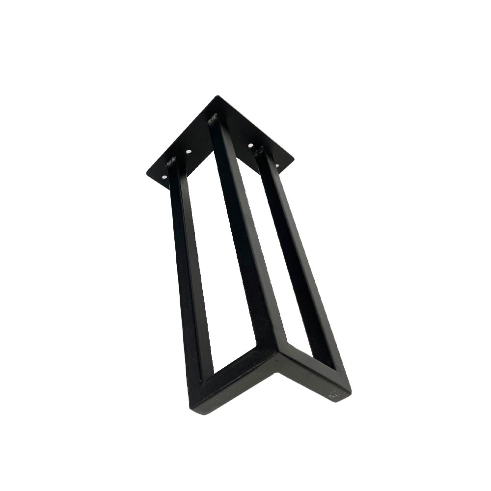  12'' black table leg, Moderna II