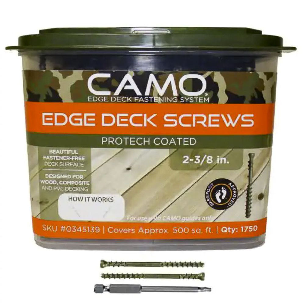 Edge Deck Screws – Protech Coated - Camo