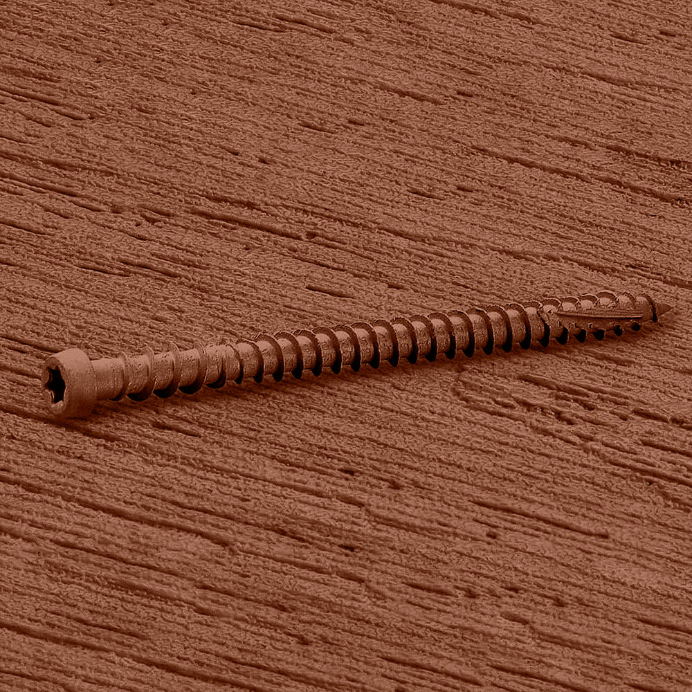 Vis Cap-Tor XD carbone/époxy pour surface 2-3/4"- #10 (100/pqt) - Cedar #81