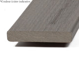 Planche de terrasse carrée en PVC Avancé 1" x 4" x 20' TimberTech Vintage - English Walnut