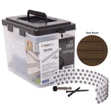 Vis en acier + Bouchons Cortex 224V/300B (100 p.l) - DARK ROAST