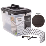 Vis en acier + Bouchons Cortex 224V/300B (100 p.l) - ESPRESSO
