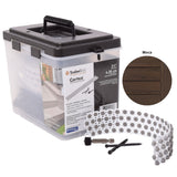 Vis en acier + Bouchons Cortex 224V/300B (100 p.l) - MOCHA