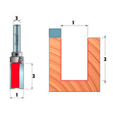 Top Bushing Trimming Router Bits - Freud