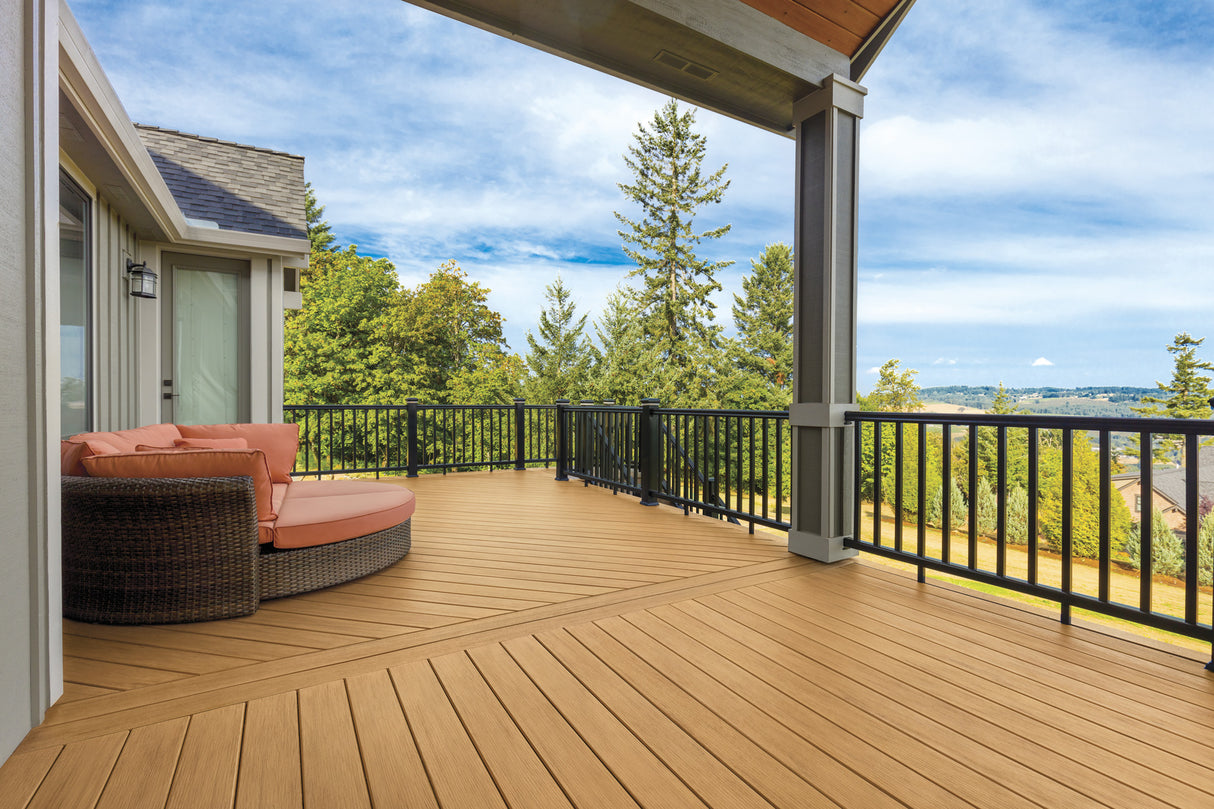 Planche de terrasse rainurée en Composite 1" x 6" TimberTech Prime+ - Coconut Husk