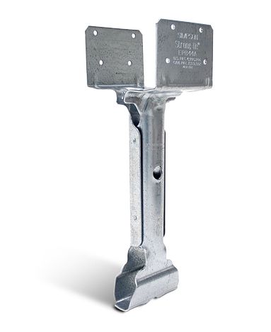 Adjustable post base for 4" x 4" #EPB44A