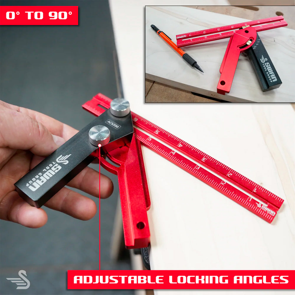 Ridgway adjustable carpenter square #ACS200 - Groupe Swan