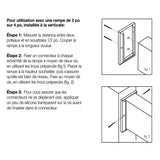 Wood railing connectors