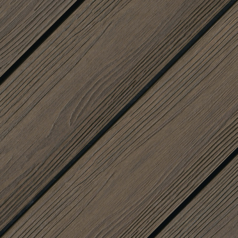 Starter Decking Board 1"x6"x20' (0,945"x5,5"x20’) Eva-Last PVC Apex Plus - Brazilian Teak