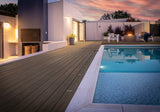 Starter Decking Board 1"x6"x20' (0,945"x5,5"x20’) Eva-Last PVC Apex Plus - Brazilian Teak