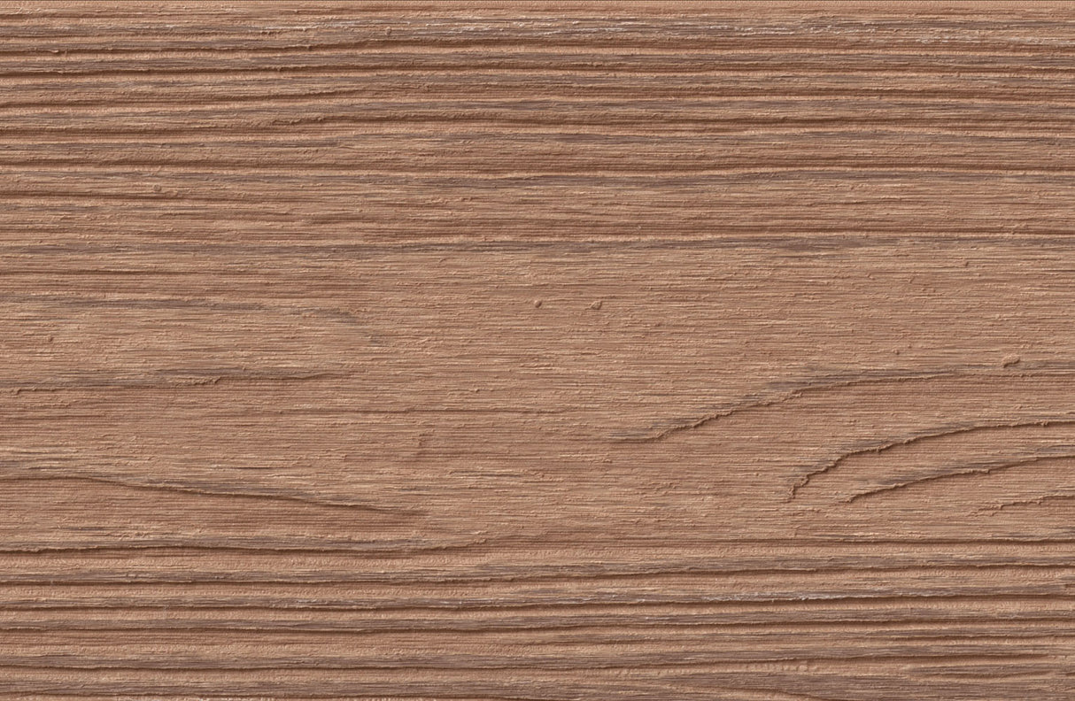 Grooved Decking Board 1"x6" (0,945"x5,5") Eva-Last PVC Apex Plus - Chestnut Cedar