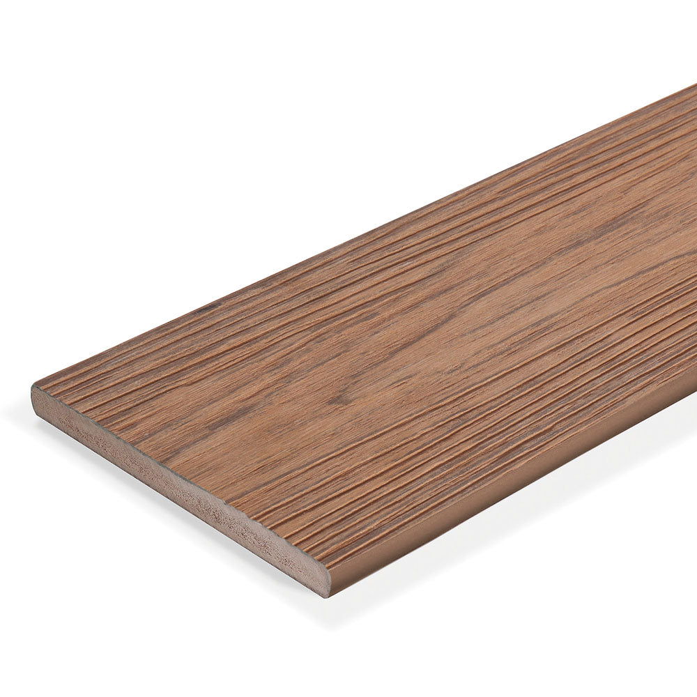 Fascia 1"x12"x12' (0,63"x11,2"x12’) Eva-Last PVC Apex Plus - Chestnut Cedar