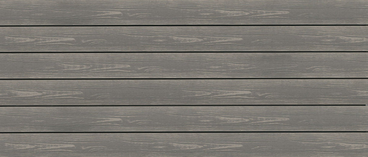 Grooved Decking Board 1"x6" (0,945"x5,5") Eva-Last PVC Apex Plus - Grey Slate