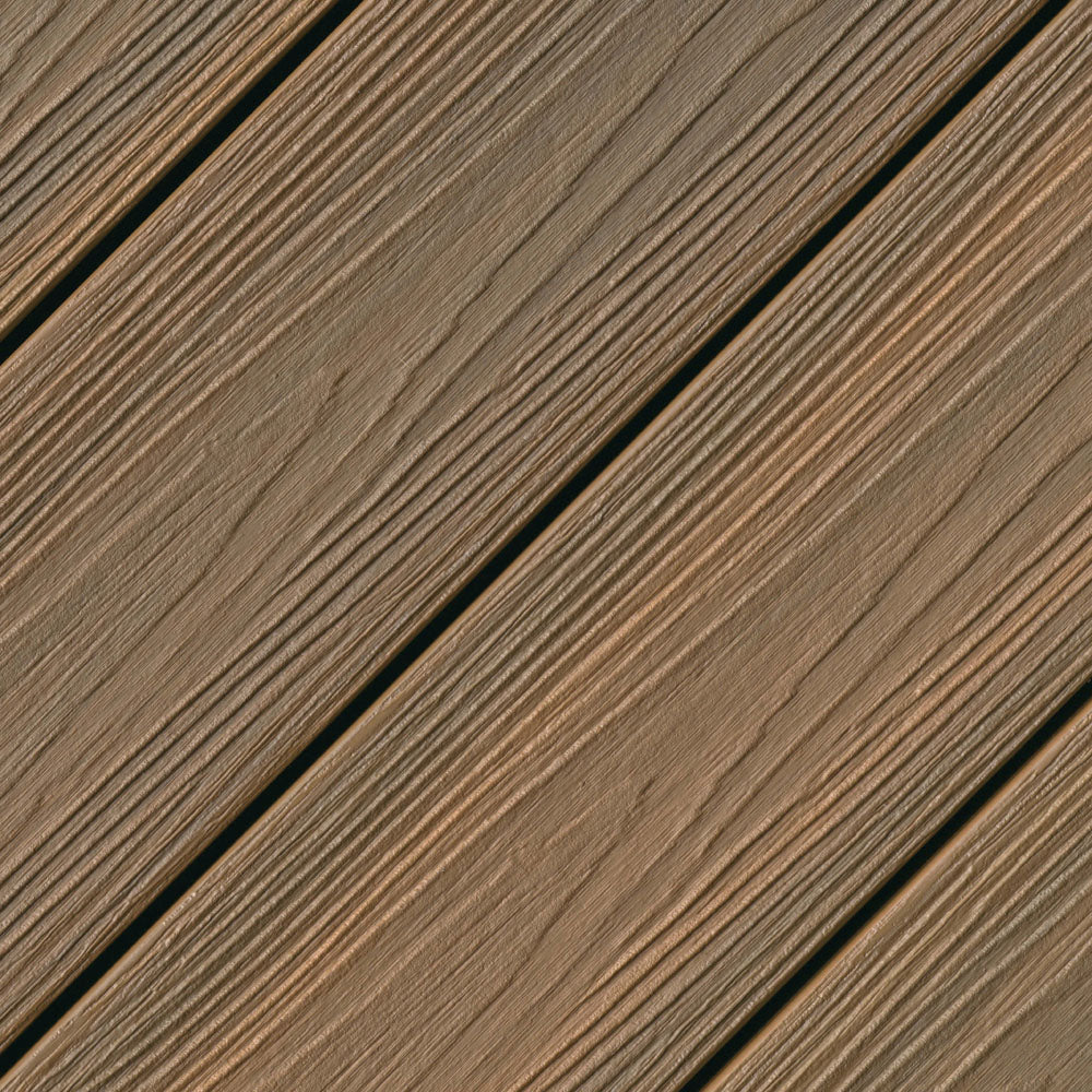 Contremarche de terrasse en Composite 1"x8"x12' (0,65"x7,24"x12’) Eva-Last Infinity - Oasis Palm