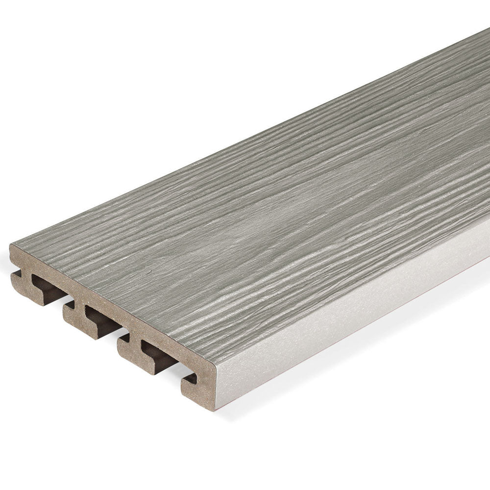 Planche de terrasse de départ en Composite 1"x6"x20' (0,9"x5,35"x20') Eva-Last Infinity - Carribean Coral