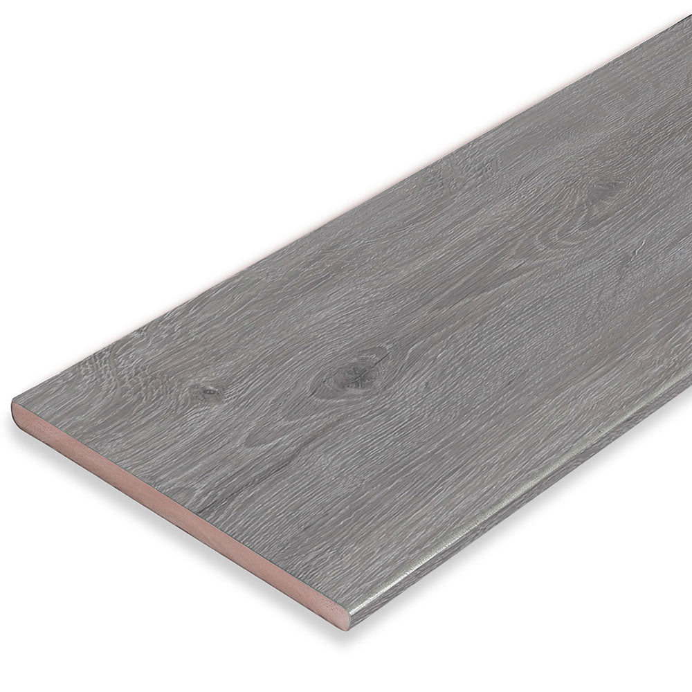Fascia 1"x10"x12' (0,59"x9,8"x12’) Eva-Last PVC Pioneer - Weathered Ash