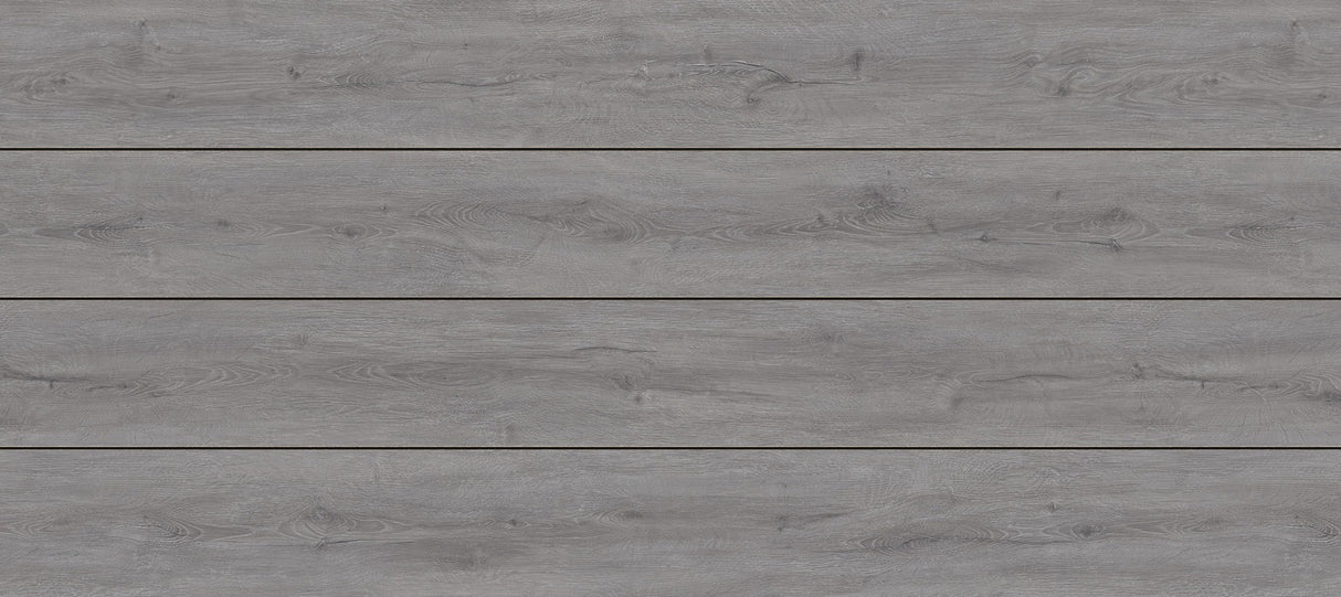 Contremarche de terrasse en PVC 1"x8"x12' (0,55" x 7,25" x 12’) Eva-Last Pioneer - Weathered Ash