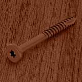 Fascia screw carbon/epoxy 1 7/8’’-#9 (100 pieces) - Cedar #81