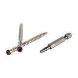 TopLoc Screws for surface board 2 1/2" (350/pkg - 100 sq.ft.) - DARK BROWN