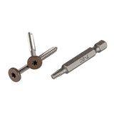 Vis TopLoc pour Fascia et Contremarche - 1 7/8" (100/pqt - 80 p.l.) - WALNUT