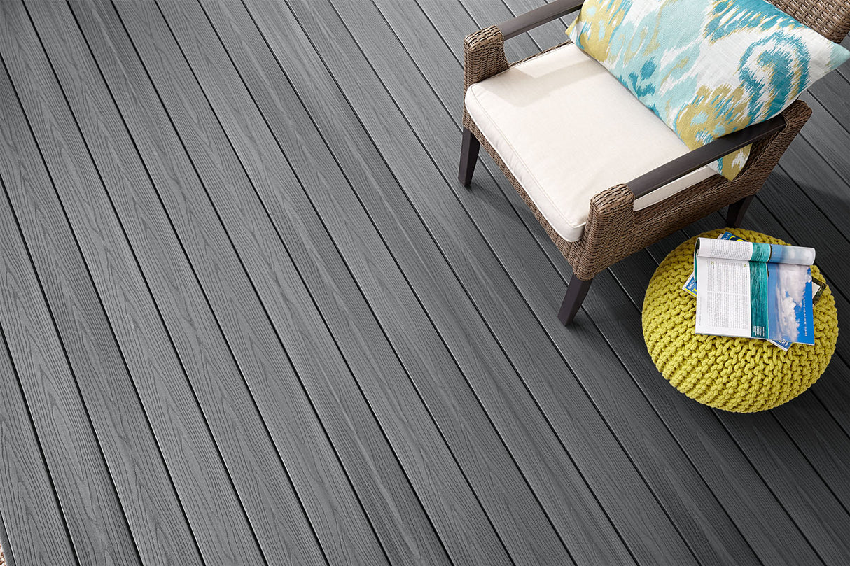 Grooved Decking Board 1"x6" Fiberon Composite Good Life Escape - Beach House