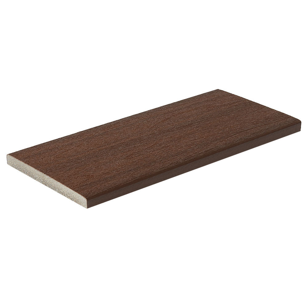 Fascia 3/4" x 11 1/4" x 12' Fiberon Composite Concordia Symmetry - Burnt Umber