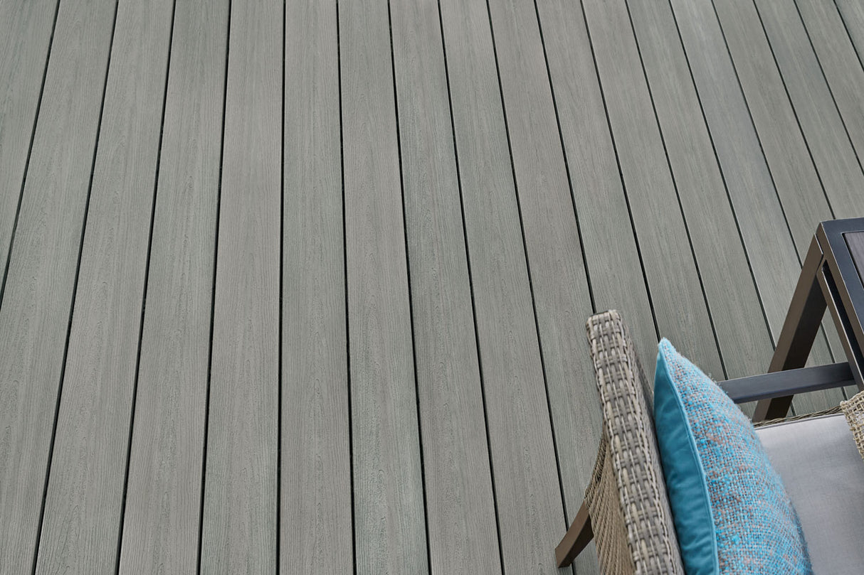 Planche de terrasse rainurée en Composite 1" x 6" Fiberon Sanctuary - Chai