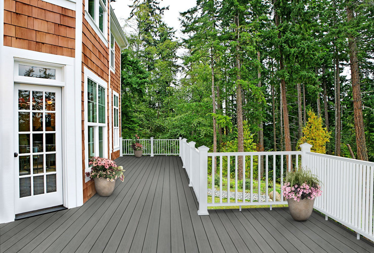 Planche de terrasse rainurée en Composite 1" x 6" Fiberon Sanctuary - Chai
