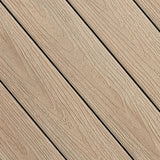 Planche de terrasse rainurée en Composite 1" x 6" Fiberon Concordia Astir - Prairie Wheat
