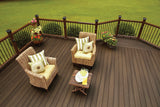 Planche de terrasse rainurée en Composite 1" x 6" Fiberon Sanctuary - Espresso