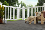Square Decking Board 1"x6"x20' Fiberon Composite Concordia Symmetry - Graphite