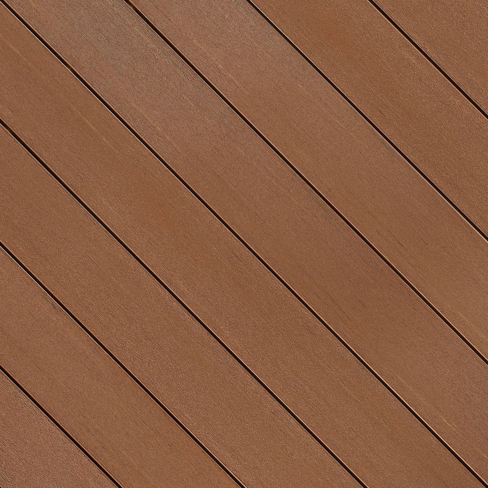 Planche de terrasse rainurée en PVC 1" x 6" Fiberon Promenade - Natural Reef