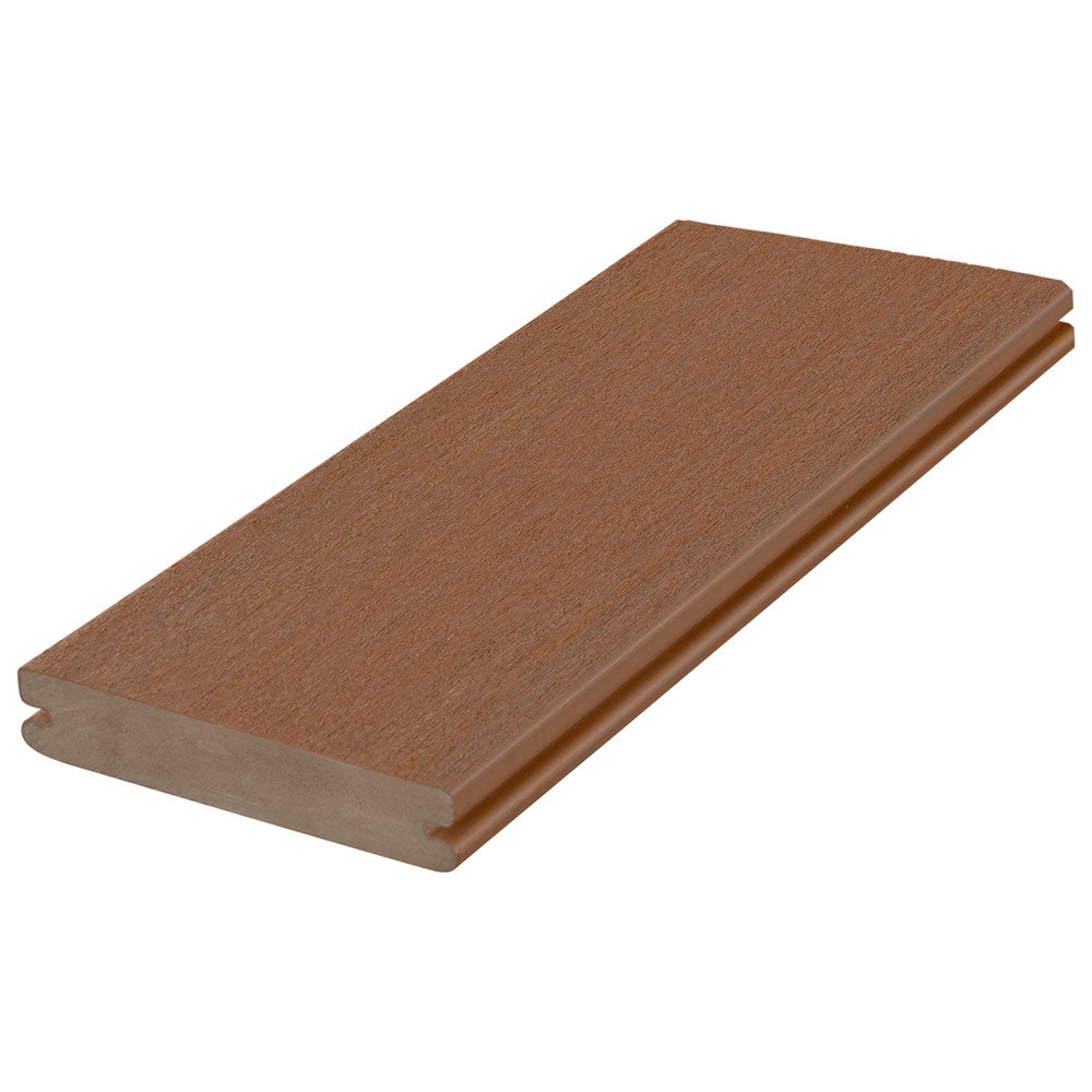 Planche de terrasse rainurée en PVC 1" x 6" Fiberon Promenade - Natural Reef