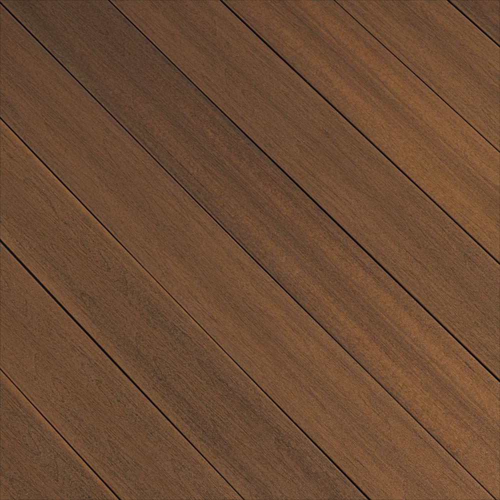 Contremarche de terrasse en Composite 3/4" x 7 1/4" x 12' Fiberon Concordia Symmetry - Warm Sienna