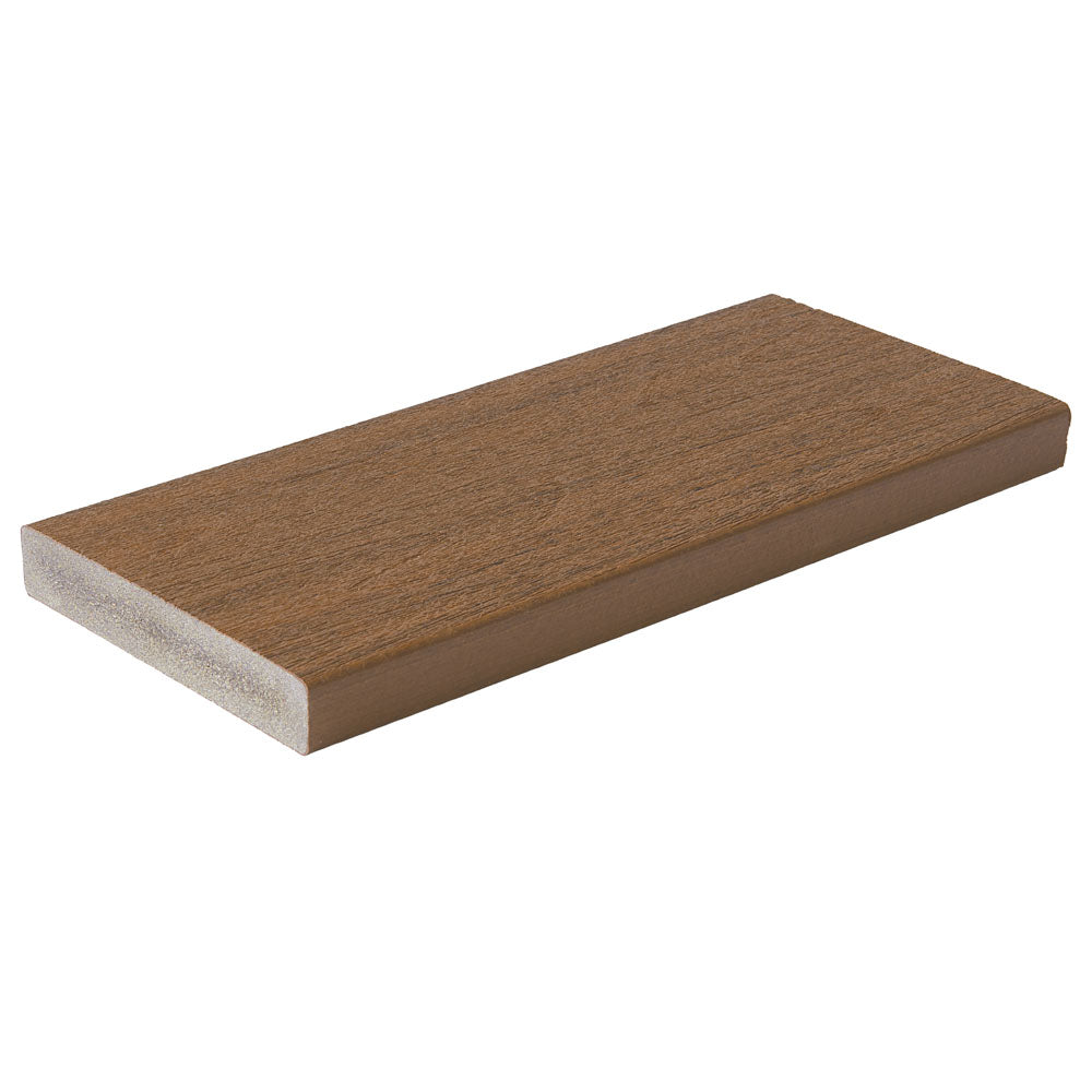 Planche de terrasse carrée en Composite 1" x 6" x 20' Fiberon Concordia Symmetry - Warm Sienna