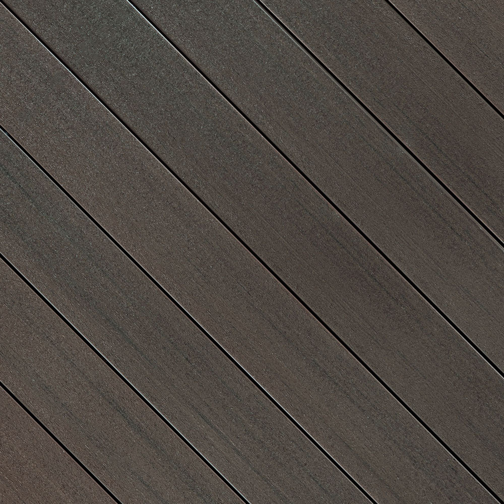 Square Decking Board 1"x6"x20' Fiberon PVC Promenade - Weathered Cliff