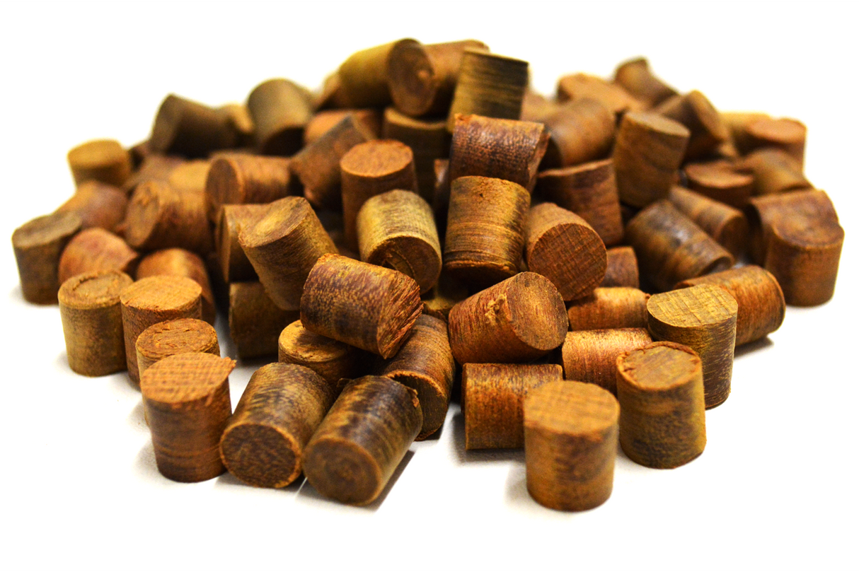 3/8" Ipe plugs