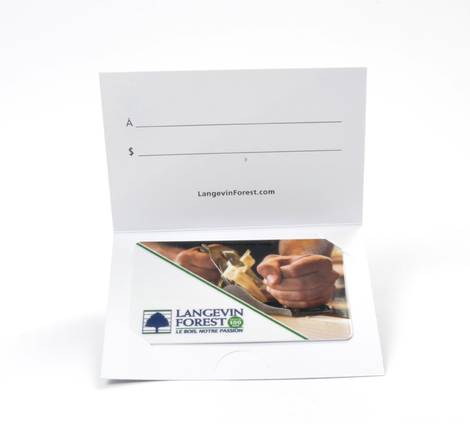 Cartes-cadeaux Langevin Forest