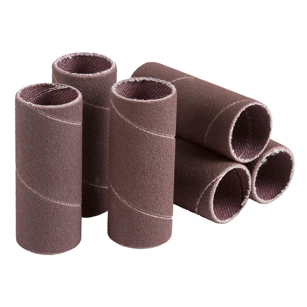 Spiral Coated Abrasive Sanding Sleeves 6/pkg #2424 - 1 1/2" x 1 1/2" - Clesco 
