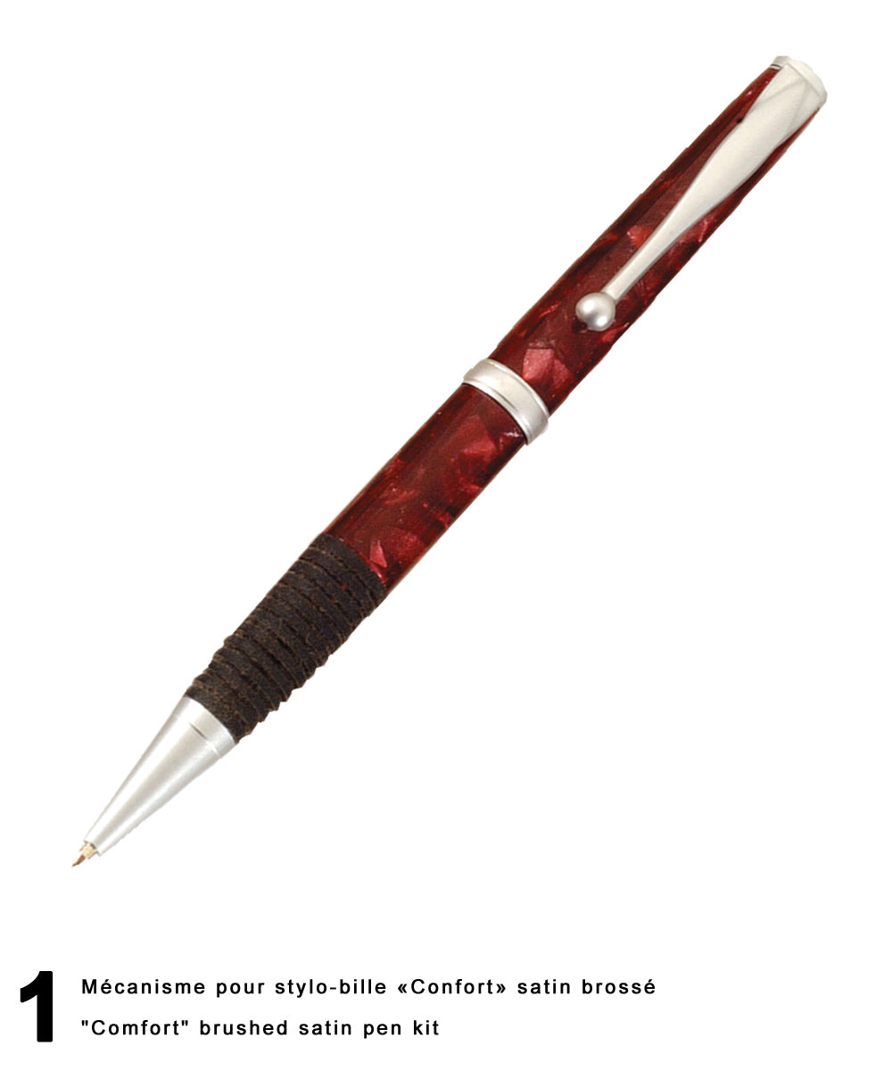 "Comfort" style pens kit - "Twist" mechanism