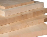 Laminated basswood blank for chip and relief carving