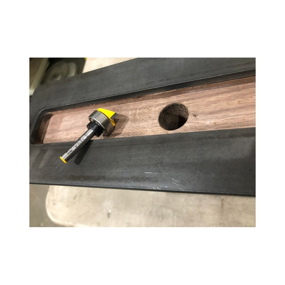 Gabarit de toupie pour tablette flottante - Lignum