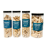 Set of Fluted Birch Dowels