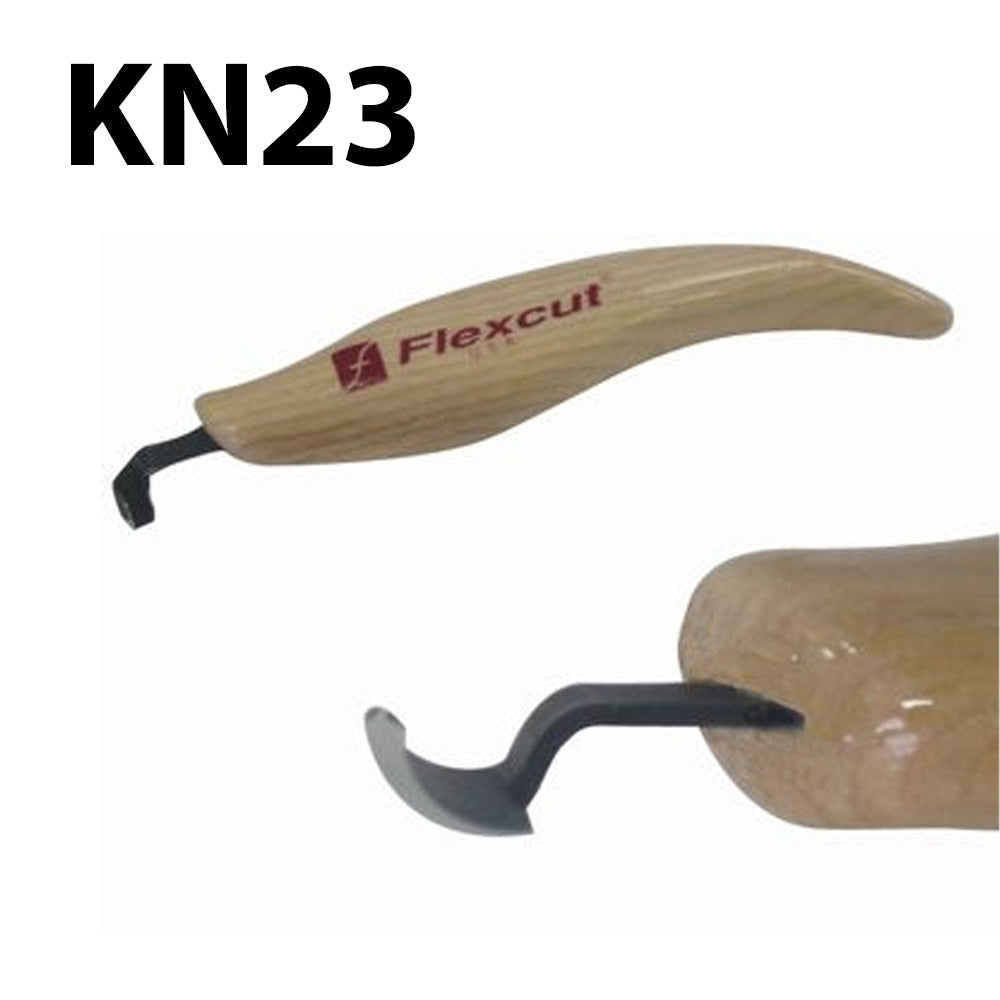 Gouge de sculpture à évider Scorps - Main droite et gauche - Flexcut