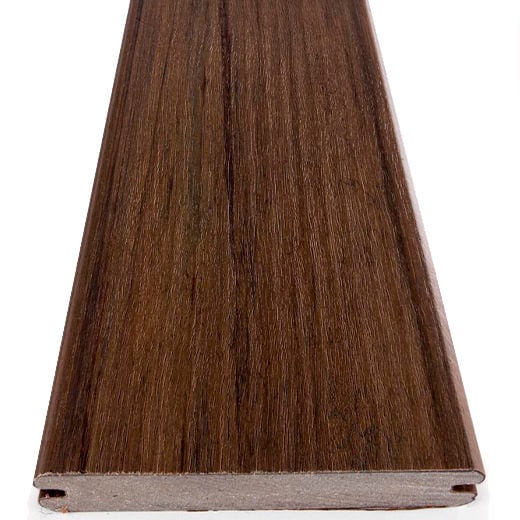 Planche de terrasse rainurée en Composite 1" x 6" TimberTech Legacy - Pecan