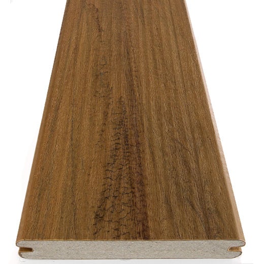 Planche de terrasse rainurée en Composite 1" x 6" TimberTech Legacy - Tigerwood