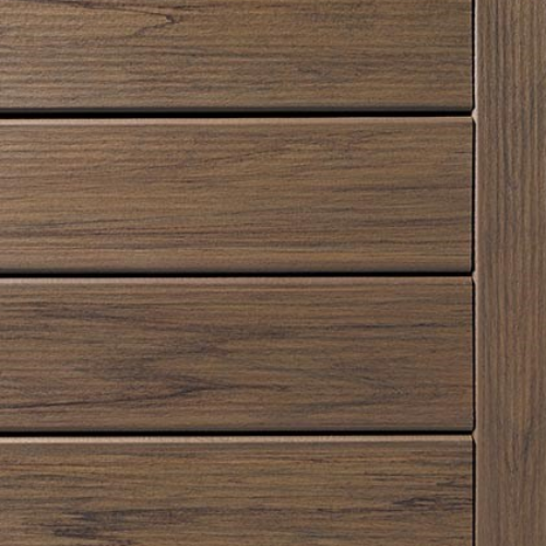 Planche de terrasse rainurée en Composite 1" x 6" TimberTech Legacy - Pecan